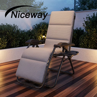 Chaise de plage zéro gravité moderne, légère et durable, portable, en métal, pour terrasse, jardin, camping