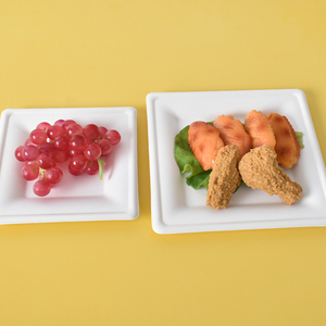 Món ăn thiết lập đồ ăn Vòng 10 inch bã mía Snack tấm thân thiện với môi dùng một lần phân hủy sinh học compostable lò vi sóng an toàn số lượng lớn - Product Image 6