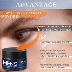 Crème pour les <span class=keywords><strong>yeux</strong></span> pour <span class=keywords><strong>homme</strong></span>, vegan, biologique, anti-<span class=keywords><strong>cernes</strong></span>, anti-rides, anti-poches, hydratante, raffermissante, aux peptides - Product Image 4