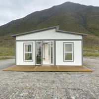 Maison mobile de 20, 30 ou 40 pieds, villa préfabriquée avec 2, 3 ou 4 chambres, mini-maison modulaire extensible en conteneur
