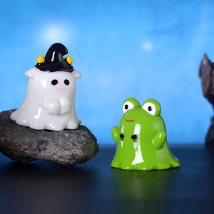 Figura Decorativa de Bruja Fantasma de Halloween, Adornos para Manualidades, Miniatura para Paisajes - Product Image 4
