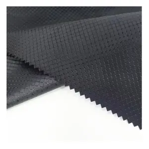 High Quality 100% Nylon 167gsm Pu Coated Waterproof Diamond Ripstop 400D 420D Rip Stop Oxford Fabric For Bag