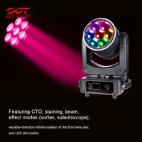 Mini projecteur professionnel 7*60W RGBW Bee Eyes à tête mobile avec contrôle DMX512, indice de protection IP20, idéal pour les fêtes, mariages et événements DJ