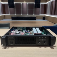 Amplificateur de puissance en métal de classe D à deux canaux de 600 W avec une impédance de 4/8 ohms pour les systèmes audio professionnels, les églises et les systèmes sonores KTV