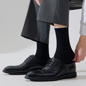 Summer Bamboo <b>Socks</b> Men Breathable Sweat-absorbent Crew Black Business Casual <b>Socks</b> Hot Sale Custom Logo Available - Product Image 6