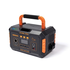 태양열 발전기 야외 저장 배터리 휴대용 발전소 1000W 1200W 110V 또는 캠핑을위한 220V - Product Image 1