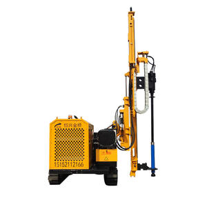 Hengxing HXR7 Pilote de pile hydraulique sur chenilles 2025 Construction de centrales solaires à moteur diesel à 4 cylindres Empilage à haute efficacité 2 m/min - Product Image 3