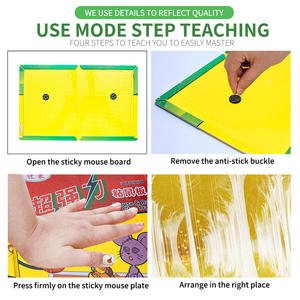 Placa de ratón desechable Multi Catch Sticky Mouse Trap Rat Glue Board Trappers Rats/Mouse Trap Sticky Pads - Product Image 5