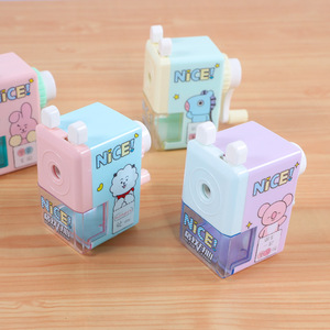 Pencil <b>Sharpener</b> Cartoon Design School Stationery Pencil <b>Sharpener</b> Best Cheap Mechanic Manual Pencil <b>Sharpener</b> - Product Image 3