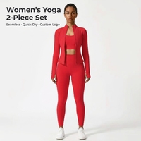 Ensemble de yoga personnalisé OEM pour femme grande taille, veste de fitness à demi-zip, écologique, séchage rapide, respirante, anti-transpiration, marque privée, pour la gym