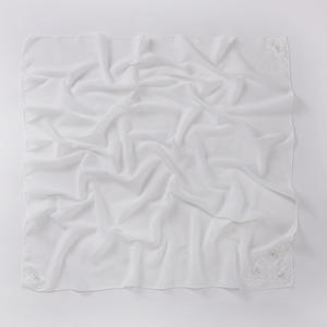 Malaysia Luxury Muslim Lady <b>Scarf</b> Custom Turban <b>Chiffon</b> Hijab in Solid Pearl Color Breathable Fashion Ethnical Bandana - Product Image 6