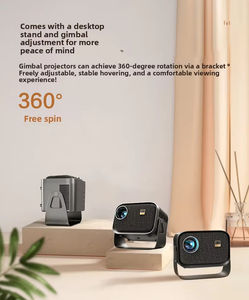 Projecteur de Résolution Android Mini Intelligent Portable pour Écran Vidéo, Home Cinéma, Projecteur Lumineux Professionnel - Product Image 6