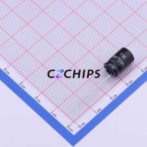 TM4761JME122RB Through-Hole <b>Aluminum</b> <b>Electrolytic</b> <b>Capacitor</b> Through hole Component (THT),D8xL12mm 47uF 20% 63V 3.5mm - Product Image 2