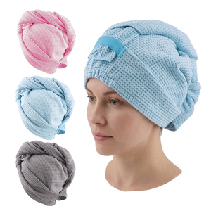 Cappello Asciugacapelli Antibatterico Personalizzabile in Microfibra ad Alta Assorbenza e Asciugatura Rapida - Product Image 1