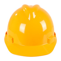 Casque de sécurité JH Protection ABS de type V à fentes, modèle 101002, suspension à cliquet 6 points, construction isolée électriquement 20KV