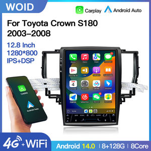 Autoradio stéréo Android 14 STWEI 12,8 pouces, écran Tesla, GPS, lecteur multimédia pour Toyota Crown S180 2003-2008, Carplay - Product Image 2