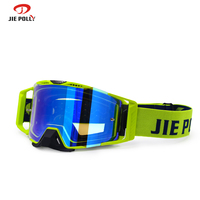 Lunettes de moto anti-buée avec lentille en PC résistante aux chocs, cadre en TPU ventilé pour les grossistes d'accessoires moto, fourniture OEM