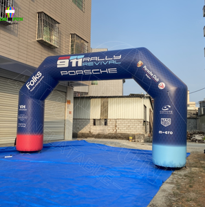 Tunnel gonflable d'arche gonflable de publicité d'entrée de thème gelé de décorations faites sur commande pour extérieur de grand événement avec le ventilateur - Product Image 3