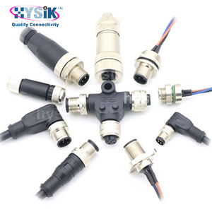 สายเคเบิลเชื่อมต่อแบบ High Flex Drag Chain M12 สำหรับการใช้งานหุ่นยนต์เคลื่อนที่  สายหุ้ม PUR - Product Image 1