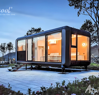 Maison de conteneur pliante préfabriquée de haute qualité Conception pliante de bureau portable pour hôtels écoles hôpitaux