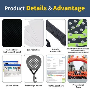 Melors <span class=keywords><strong>Raquette</strong></span> de padel souple personnalisée Oem Raquete Bola De <span class=keywords><strong>Tenis</strong></span> <span class=keywords><strong>Raquette</strong></span> de tennis de plage professionnelle <span class=keywords><strong>Raquette</strong></span> de padel - Product Image 3