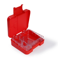 Boîte à lunch portable mignonne personnalisée, multifonctionnelle, fournitures scolaires, mini-conteneur alimentaire scintillant pour les collations en plein air