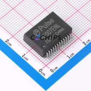 Transformateur LAN H5007ENL SMD-24P, 17,7x12,2mm Inducteur 1CT:1CT/1CT:1CT 350uH - Product Image 1