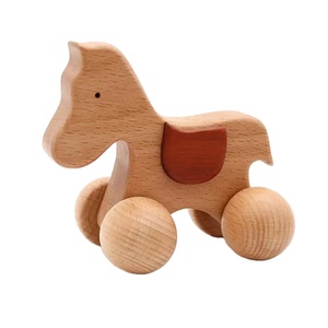 2025 nuevo TW juguete artesanal de madera de haya orgánica para niños de 2 a 4 años artesanías en madera educativas - Product Image 1