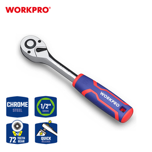 ประแจบล็อก <span class=keywords><strong>WORKPRO</strong></span> ขนาด 1/2 นิ้ว x 8 นิ้ว แบบปลดเร็ว 72 ฟัน พร้อมด้ามจับโค้ง - Product Image 6