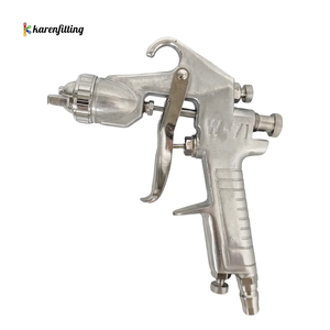 Pistolet de <span class=keywords><strong>peinture</strong></span> à alimentation par gravité W71, outils de <span class=keywords><strong>peinture</strong></span>, pistolet à air comprimé, buse de 1,3 mm, 1,5 mm, 1,8 mm, gobelet métallique de 400 cc, pulvérisateur de <span class=keywords><strong>peinture</strong></span> pneumatique - Product Image 5