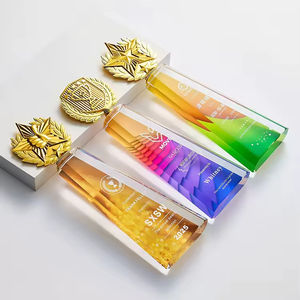 Nuevos Trofeos Ecológicos de Oro, Plata y Bronce, Impresos con UV, Pulidos, Personalizados para Venta, Competiciones, Deportes, Juegos, Premios de Canto - Product Image 5