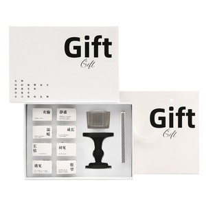 Coffret Cadeau de Bougies Artisanales Haut de Gamme en Cire de Soja Écologique, Parfumées, avec Ornements Bougies Chauffe-Plat et <span class=keywords><strong>Poèmes</strong></span> Cachés, Élégant TY Cup, Idéal Anniversaire - Product Image 1