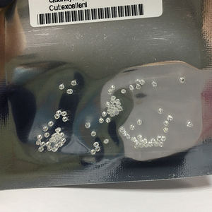 0.8-2.9mm in mischia Super bianco d colore Vvs sintetico creato pietre sciolte rotonde Moissanite - Product Image 4