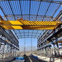 Grue à double poutre à grande sécurité, ensemble complet avec palan et composants électriques