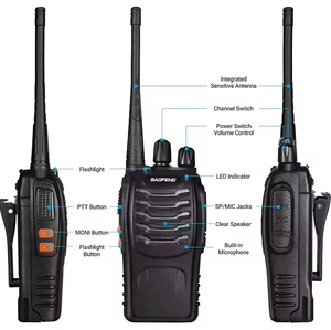 Venta al por Mayor de Walkie Talkies <span class=keywords><strong>Baofeng</strong></span> <span class=keywords><strong>888s</strong></span> 2025, Radio Bidireccional de Doble Frecuencia UHF-VHF para Niños - Product Image 2