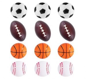 Ballon anti-stress en mousse PU personnalisé avec logo promotionnel, ballon de rugby, ballon de football américain, jouet anti-stress - Product Image 2