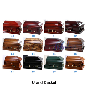 Ataúd <span class=keywords><strong>de</strong></span> Madera Natural <span class=keywords><strong>de</strong></span> Álamo para Venta - Product Image 4