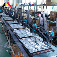 Presse à chaud magnétique manuelle grand format 40x50 pour sublimation textile, nouvelle machine industrielle pour vêtements