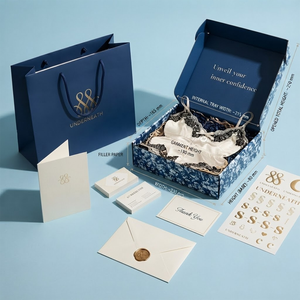 Caja Rígida de Presentación de Lencería de Lujo con Logotipo Personalizable, Contenedor Premium para Ropa de Dormir <span class=keywords><strong>y</strong></span> Prendas de Seda <span class=keywords><strong>y</strong></span> Satén - Product Image 2
