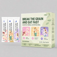 Poudre de remplacement de repas nutritionnel personnalisée, riche en fibres, pour adultes, perte de poids, forte satiété, jeûne intermittent