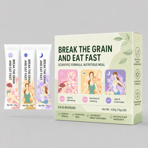 Polvo de Reemplazo de Comida Nutricional Personalizado, Alto en Fibra, para Pérdida de Peso en Adultos, Fuerte Saciedad, Ayuno Intermitente - Product Image 2