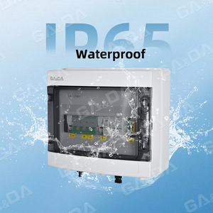 Dc 1000V không thấm nước panel năng lượng mặt trời Combiner Box 1-in-1-out ABS + nhựa PV Hộp nối - Product Image 4