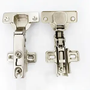Factory directly Top Selling cool stain steel Soft closing hinge hydraulic furniture hardware furniture assembly machine