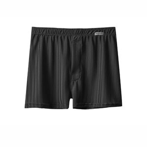 8251 Boxers en soie glacée pour hommes, sous-vêtements, pantalons de détente pour la maison et la plage, slips <span class=keywords><strong>boxer</strong></span>, usine chinoise, en stock, vente en gros, logo personnalisé - Product Image 4