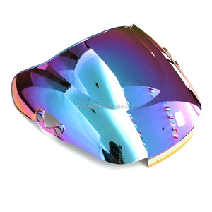 Pare-brise Motorefit pour Honda <span class=keywords><strong>CBR</strong></span> 600 RR <span class=keywords><strong>F2</strong></span> 1991-1994, argent iridium, Deep-iridium - Product Image 6