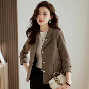 Nuevo Conjunto de Blazer Clásico para Mujer <span class=keywords><strong>2023</strong></span>, Blazer Elegante de Talla Grande para Negocios, Chaqueta para Mujer - Product Image 3