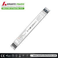 DALI-2 Push Intelligent Constant Current LED Driver 60W 1200mA D4i conforme pour des fonctions d'éclairage intelligent améliorées