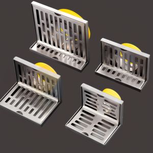 Spot Goods L-Shape Slot Drain Panier en acier inoxydable <span class=keywords><strong>Grille</strong></span> <span class=keywords><strong>de</strong></span> drainage <span class=keywords><strong>de</strong></span> sol <span class=keywords><strong>de</strong></span> lavage <span class=keywords><strong>de</strong></span> voiture commerciale moderne <span class=keywords><strong>pour</strong></span> salle <span class=keywords><strong>de</strong></span> bain - Product Image 5