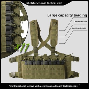 Chaleco de caza ajustable multifuncional de gran venta, chaleco táctico resistente al desgaste para exteriores, chaleco de asalto táctico transpirable - Product Image 5