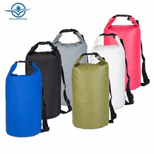 Sacs étanches de sports de plein air personnalisés sacs de plage en PVC secs et humides sac étanche 5L 10L 20L 30L sac à bandoulière étanche pour l'océan - Product Image 1